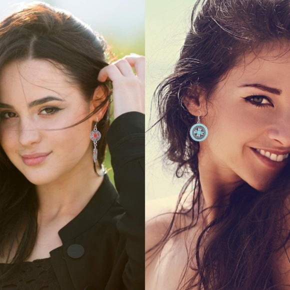 20 Pairs Boho Chic Dangle Drop Statement Earrings NWT - Picture 5 of 5